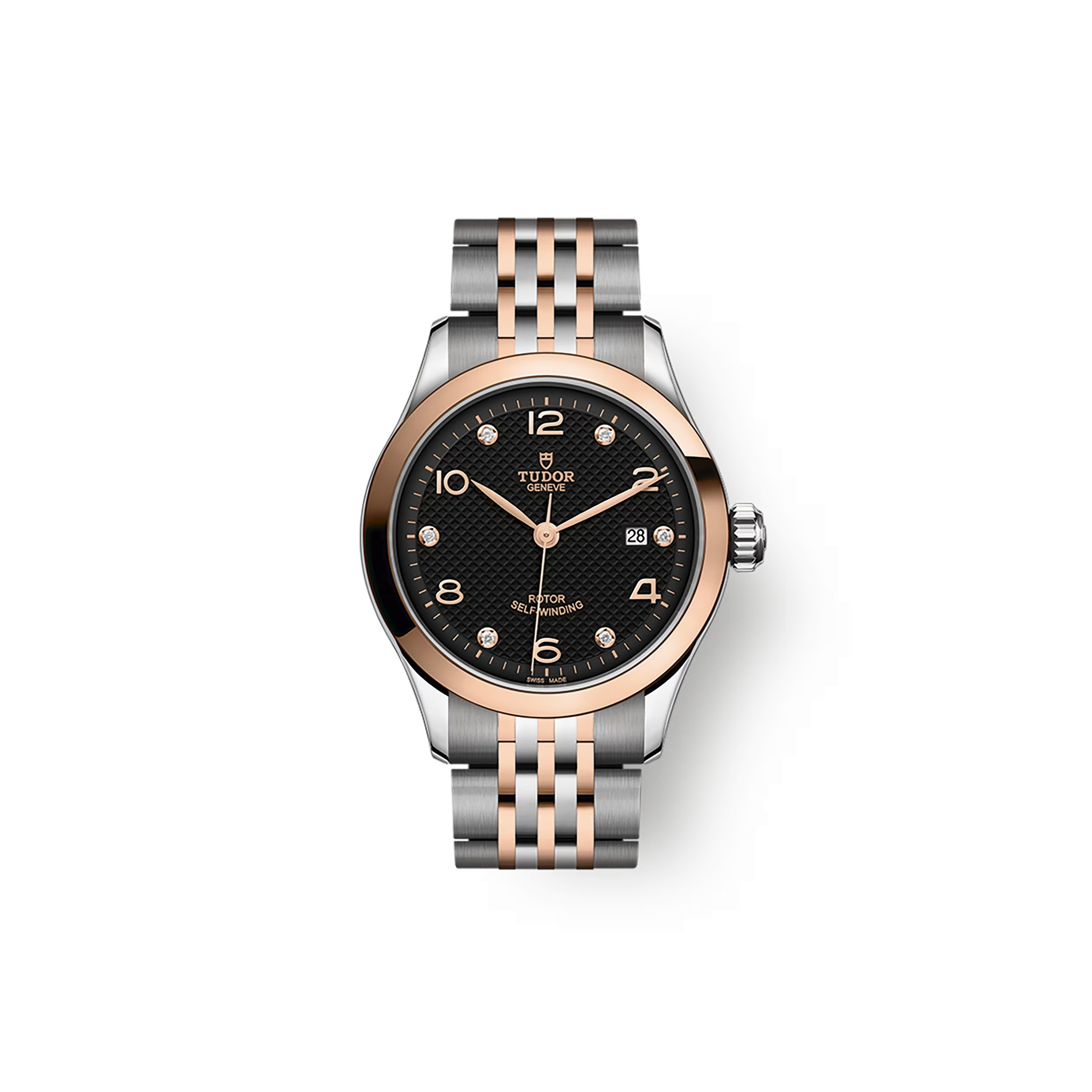 TUDOR 1926 28MM STEEL CASE DIAMOND-SET DIAL M91351-0004